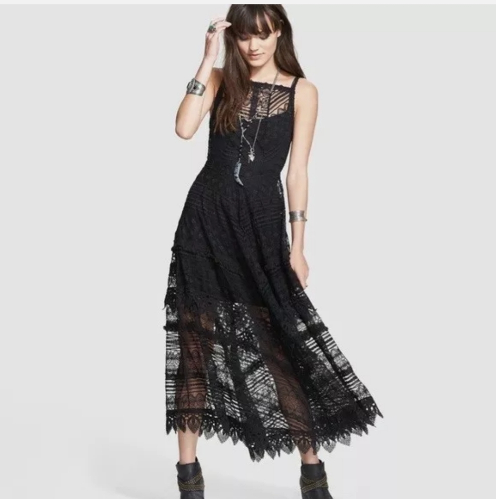 Free people mitered meadows dress
